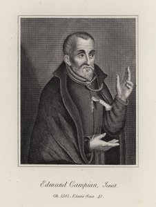 Edmund Campian (gravure) - English School