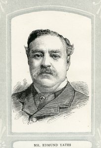 Edmund Yates (1831-94), journaliste et romancier - English School