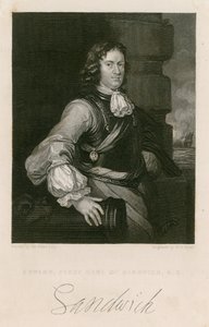 Edward Montagu, Comte de Sandwich - English School