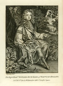Edward Rich, comte de Warwick et Holland - English School