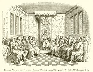 Édouard VI et son conseil