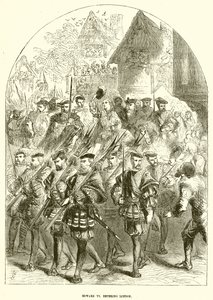 Édouard VI entrant à Londres