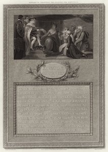 Édouard VI accordant la charte pour les hôpitaux - English School