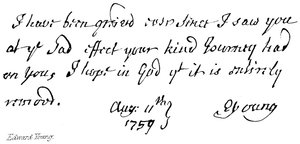 Edward Young - English School