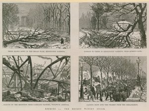 Effets de la récente tempête hivernale - English School