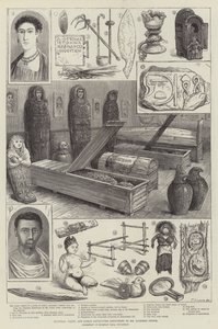 Antiquités égyptiennes, grecques et romaines découvertes par M. Flinders Petrie - English School