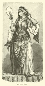 Dame égyptienne - English School