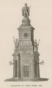 Élévation de Kings Cross, Londres, 1830 - English School