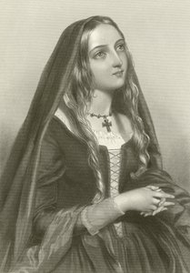 Élisabeth Woodville, reine du roi Édouard IV - English School