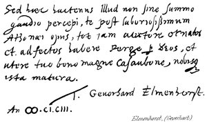 Geverhart Elmenhorst - English School