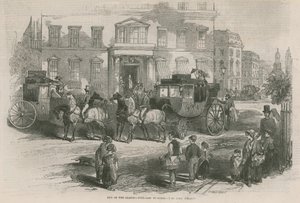 Fin de la saison 1846 - en route pour Paris - English School