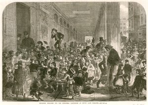 Engagement des enfants pour la pantomime de Noël au Théâtre de Drury Lane, Londres - English School