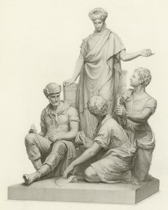 Ingénierie, Albert Memorial, Hyde Park, Londres - English School