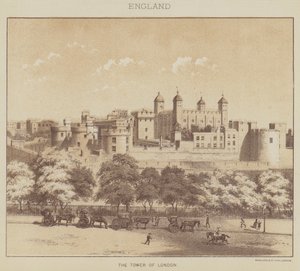 Angleterre, La Tour de Londres - English School