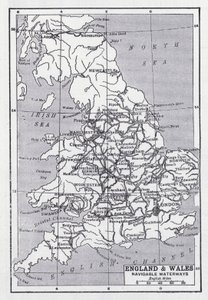 Angleterre et Pays de Galles, voies navigables - English School