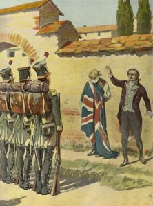 Consul anglais protégeant un prisonnier - English School