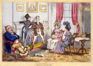 Foyer anglais, pub. J. lePetit, Dublin, c.1820