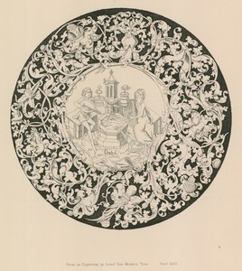 Gravure, Israël Van Meeken - English School
