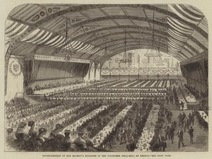Divertissement des ministres de Sa Majesté dans la salle d