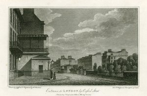 Entrée de Londres par Oxford Street
