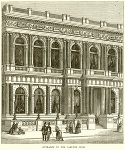 Entrée du Carlton Club - English School