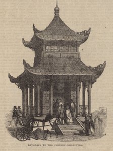 Entrée de la Collection chinoise - English School