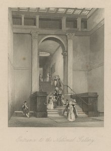 Entrée de la National Gallery - English School