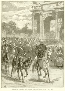 Entrée de Napoléon et Victor Emmanuel à Milan - English School
