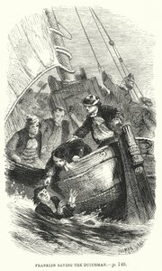 Épisode de la vie du jeune Benjamin Franklin (gravure) - English School