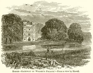 Esher--Porte du palais de Wolsey