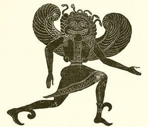 Gorgone étrusque (Musée Campana) - English School