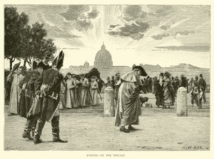 Soirée sur le Pincio