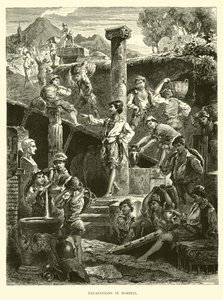 Fouilles à Pompéi - English School