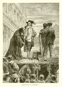 Exécution de Charles Ier - English School