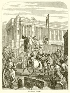 Exécution de Louis XVI - English School