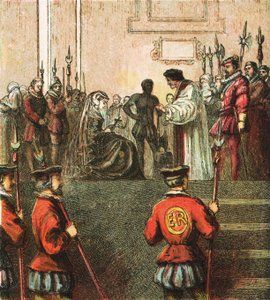 Exécution de Marie, reine des Écossais - English School