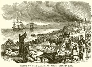 Exil des Acadiens de Grand Pré - English School