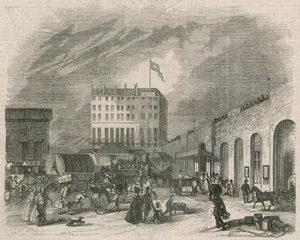 Extérieur du terminus du Great Western Railway