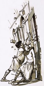 Contrefort défaillant