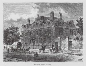 Fairfax House, Putney (lithographie) - English School