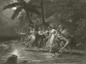 Fées sur le rivage - English School