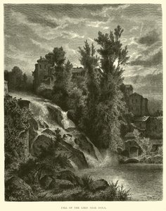 Chute du Liris près d