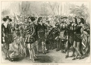 Bal costumé à Marlborough House - Costumes des hommes - English School
