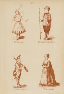 Costumes de déguisement : Fée, Garçon pêcheur hollandais, Grenadier, Vandyke - English School