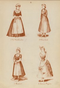 Costumes de déguisement : Mme Balchristie, Blue Coat, Breton, Pigeon voyageur - English School