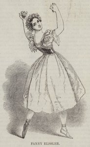 Fanny Elssler (gravure) - English School
