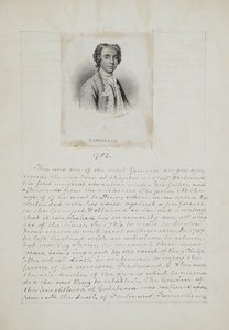 Farinelli, gravé par Henry Adlard (fl.1828-69), vers 1830 (gravure et encre sur papier) - English School