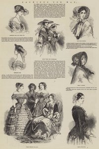 Modes de mai (gravure) - English School