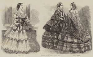Modes pour octobre (gravure) - English School