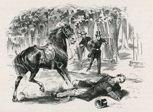 Accident mortel de Sir Robert Peel, Constitution Hill - English School